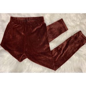 3/$15 NWOT red/brown sweatpants